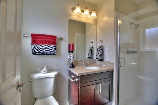 Luxurious Bathroom at Californian, Mountain View, California