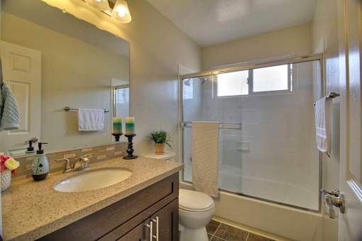 Bathroom With Bathtub at Californian, California