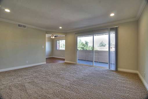 Spacious Living Room With Balcony at Californian, Mountain View