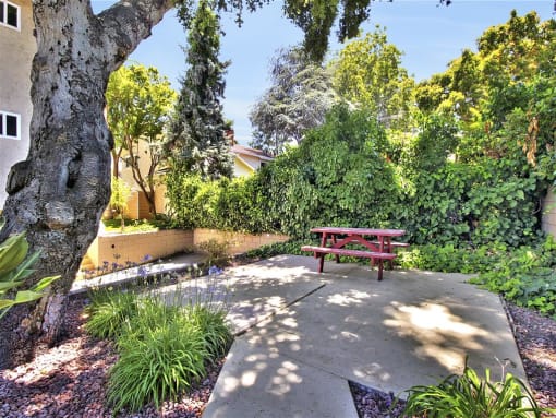 Gardens With Courtyard at Laurel Grove Apartments, California