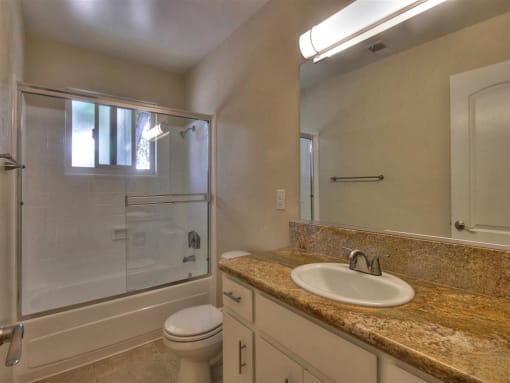 Modern Bathroom Fittings at Balboa Apartments, Sunnyvale, CA