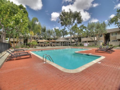 Crystal Clear Swimming Pool at Balboa Apartments, Sunnyvale