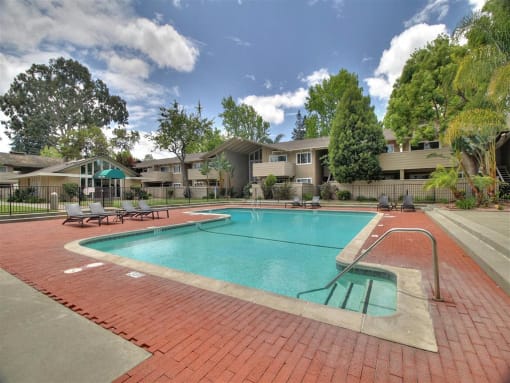 Pool View at Balboa Apartments, California, 94086