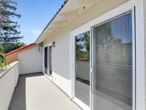 Spacious Balcony at Casa Alberta Apartments, Sunnyvale, California