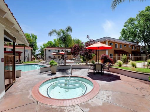 Soothing Spa at Casa Alberta Apartments, Sunnyvale, CA, 94087
