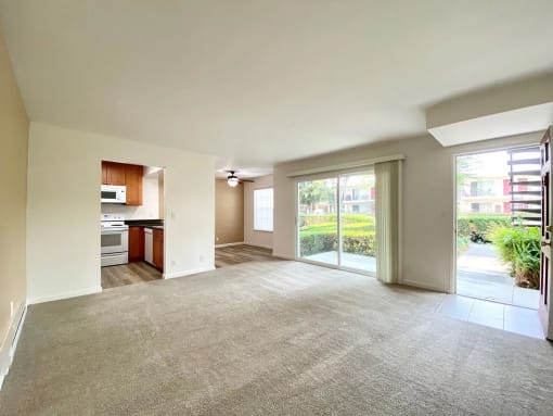 Living Room With Expansive Window at Normandy Park, California, 95050