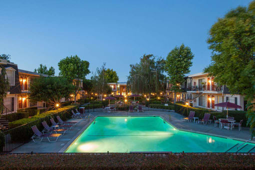 Pool View at Normandy Park, Santa Clara, CA