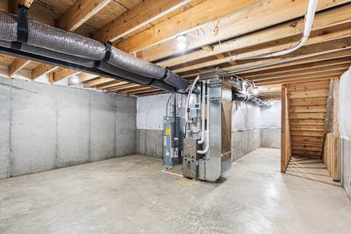 A room with a large industrial-sized machine in it.