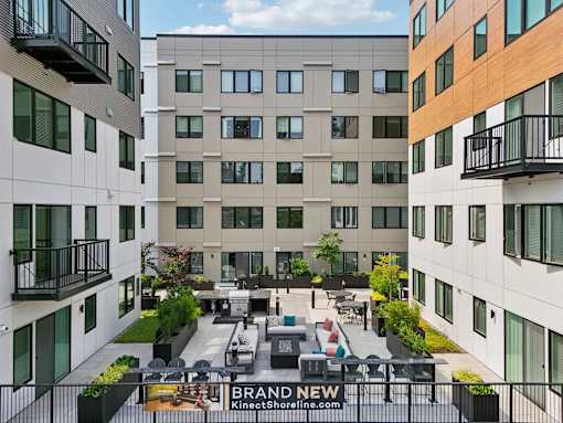 A view of a courtyard