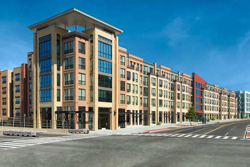 Apartment Exterior at The Atrium, Washington, DC 20019