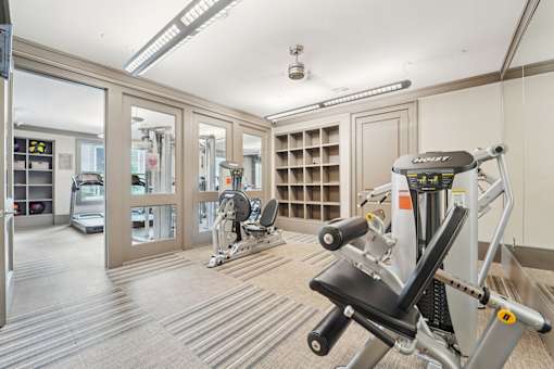 Fitness center at Kings Landing, Texas