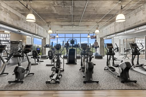 Allure Hermann Park | 6,000 ft² Fitness Center