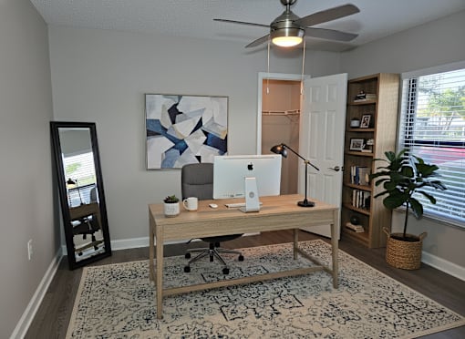 The Palms of Clearwater Bedroom/office  (virtually staged)
