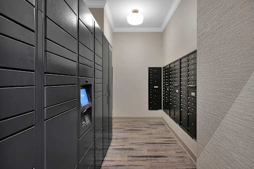 The Residences at Barnett | Downtown Jacksonville | Package Locker System