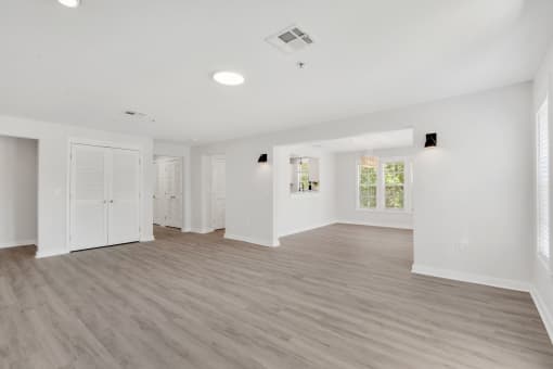 Fully Renovated Living room and dining room