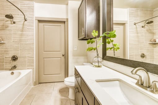 Skyline Model Unit - Bathroom