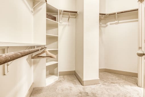 Skyline Model Unit - Walk-in closet