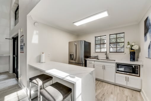 Clubhouse kitchen