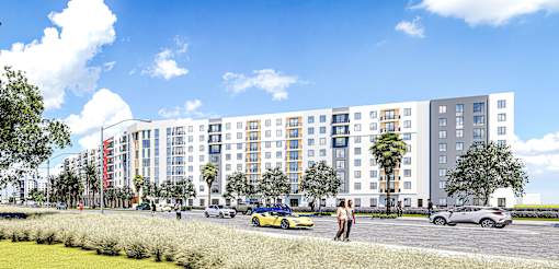 Ambar Station | Homestead, FL |  Apartment Rendering