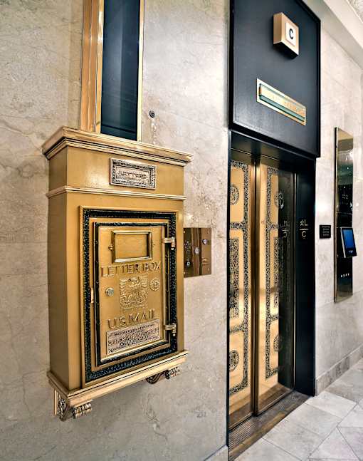 The Residences at Barnett | Downtown Jacksonville | Barnett Mailbox