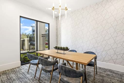 Longleaf at St. Johns Apartments | St. Johns, FL | Business Center with Private Work Spaces