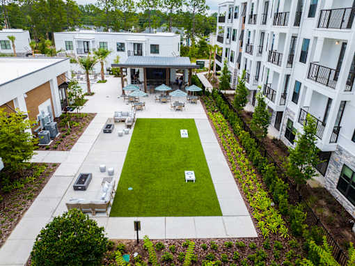 Green space at The Residences at Enso, Jacksonville, FL