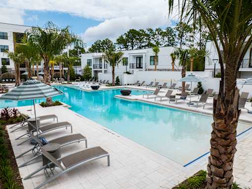 Lounge Chairs at The Residences at Enso, Jacksonville, FL, 32224