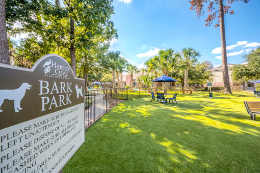 Harbor Cove Apartments Dog Park