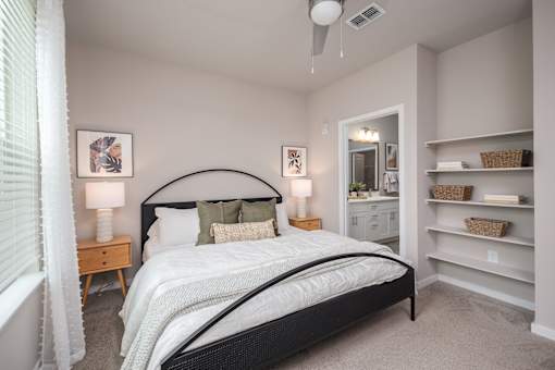 Bedroom with Large Bed at The Residences at Enso, Jacksonville, 32224