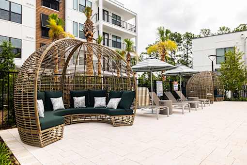 Open-Air Pavilion & Cabanas at The Residences at Enso, Florida