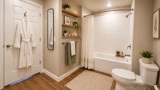 Coralina Apartments | Cape Coral, FL | Large Bathrooms
