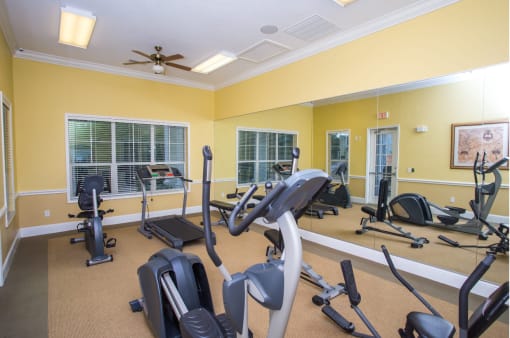 Fitness Center | Pines at Warrington | Pensacola, FL