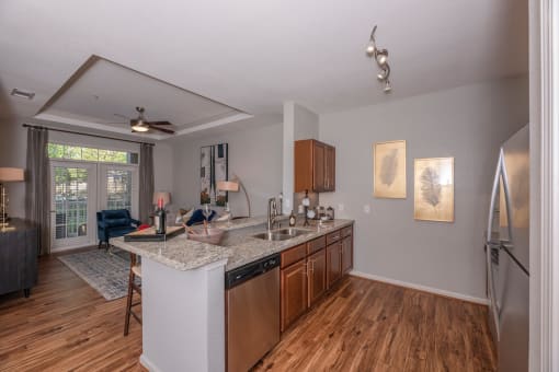Harbor Cove Apartments Kitchen