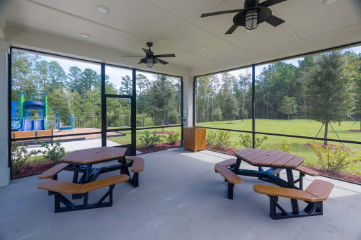 Macie Creek Apartments Patio