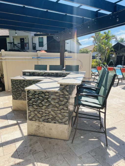 Cabana area