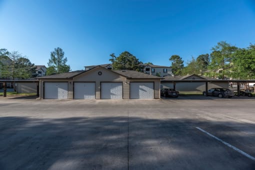 Harbor Cove Apartment Garages Exterior