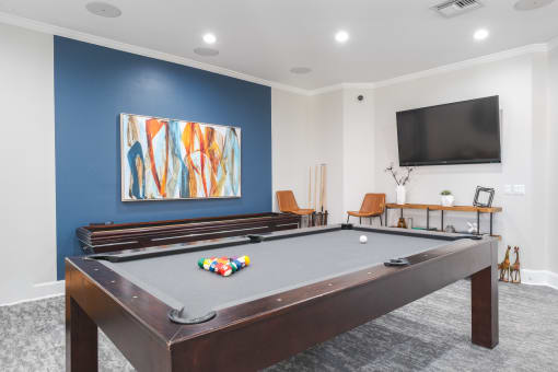 The Landings at Boot Ranch | Palm Harbor FL | Billiards Room with Shuffleboard