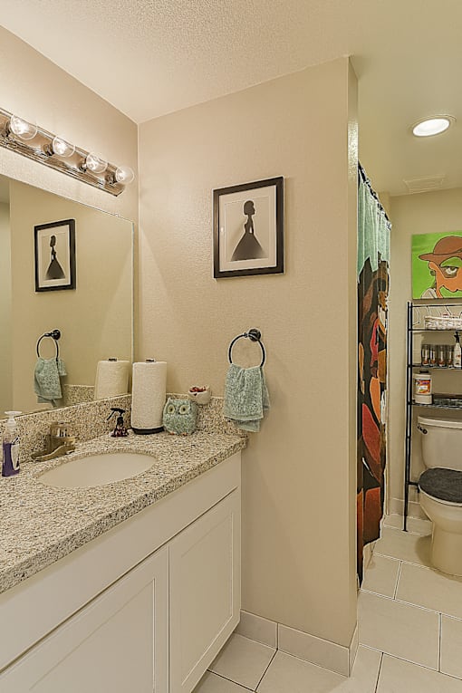 Image of bathroom located at Ramona Oaks in Riverside, CA