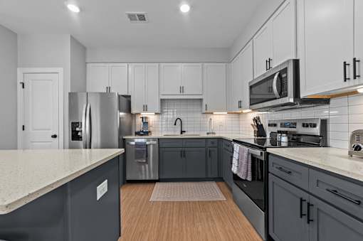 Kitchen at Regency Townes, Winterville, 28590  