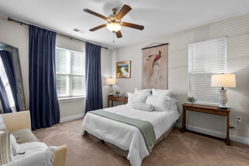 bedroom at The Arbors at East Village, Clayton, NC, 27527