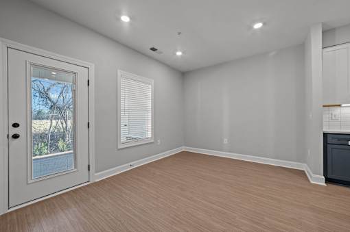 Unfurnished Living Area at Regency Townes, Winterville, NC  