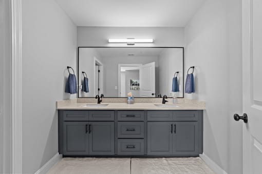 Primary Bathroom at Regency Townes, Winterville, NC  