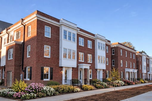 Building Exterior View at Adler Montford Park + Drexel Townes, Charlotte
