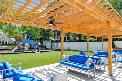 Outdoor Seating Area with Gazebo