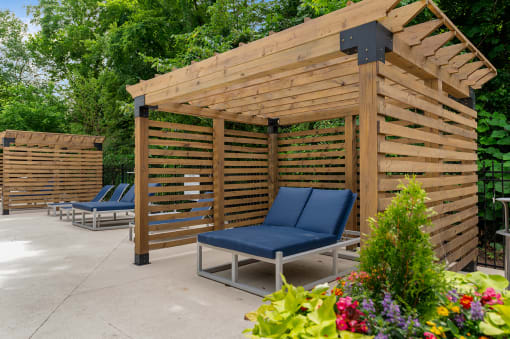 Poolside Cabanas