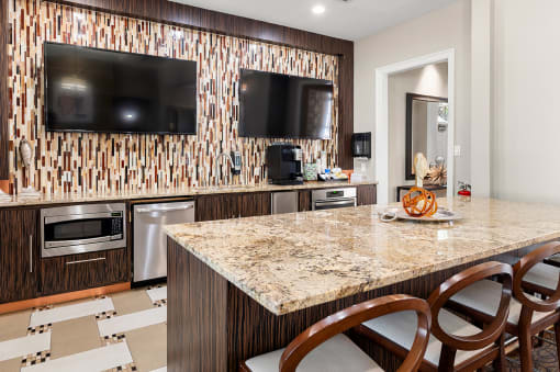 Resident Clubhouse with Kitchen
