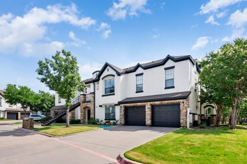 Townhome with attached garage