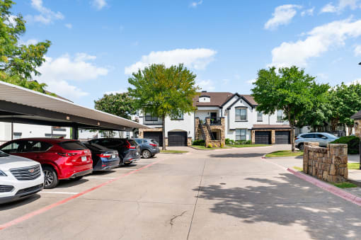 Covered Parking at Villas of Vista Ridge Apartments in Lewisville
