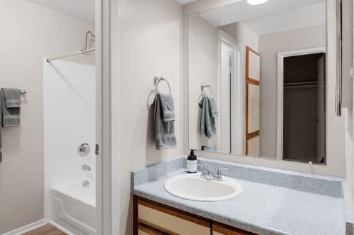 Updated bathroom