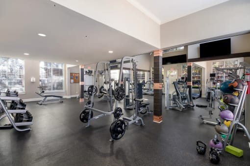 Townhomes Of Bent Tree -Gym Weights